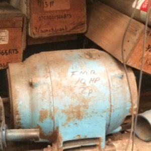 Motor Electrico Horizontal FM robusto 10 HP 2 P 3460 RPM 3/60/220-440 V con brida y flecha para 5553B